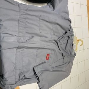 Unisex Gray Dickies Jumpsuit
